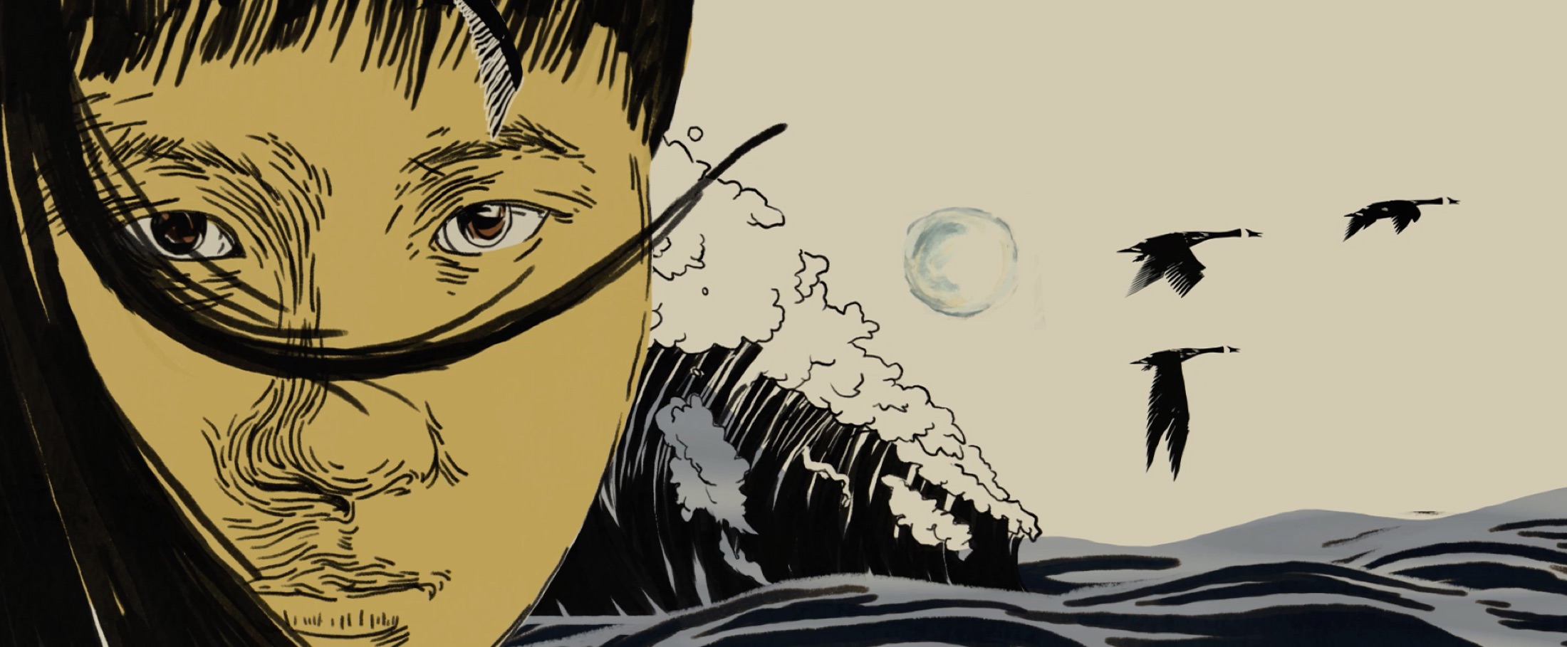 Illustrated frame from Migration Is Natural