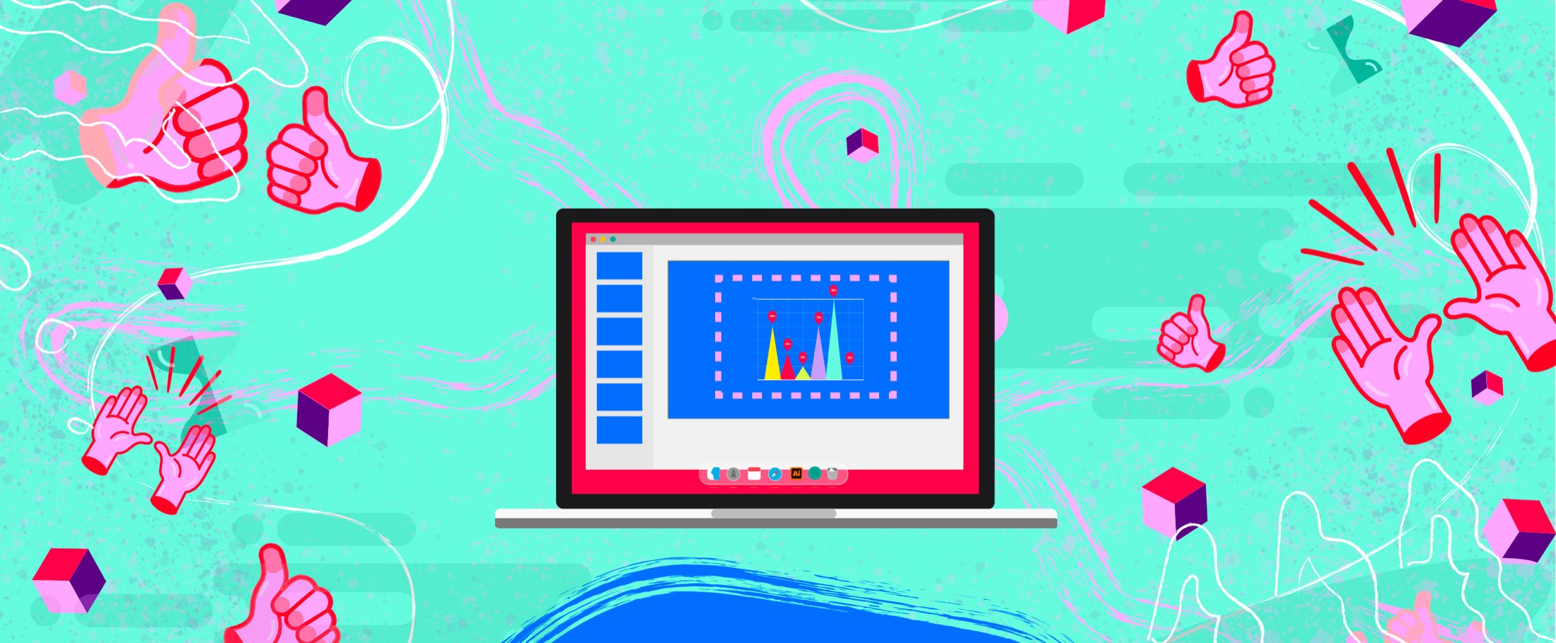 Motion frame from an animated graph tutorial
