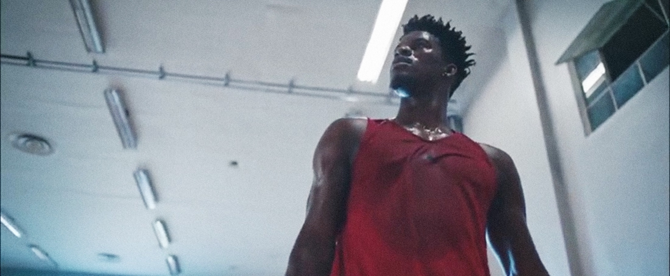 Jimmy Butler in a Jordan Brand campaign